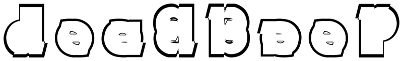 Ambigram for deadbeef in Novem   